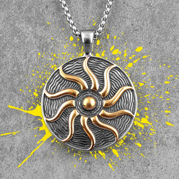 Apollo the Sun God Pendant/Chain   Viking Necklace   Viking Jewelry   Norse Necklace   Norse Jewelry 