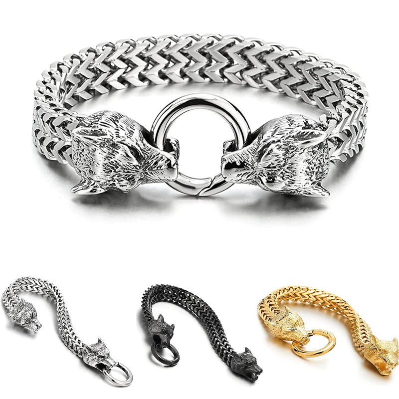 Wolf Bracelets - Dragon Jewelry - Gothic Jewelry