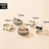 Skull  Rings - Knuckle Rings - Biker Rings - Dragon Jewelry - Gothic Rings 