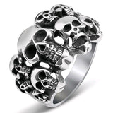 Skull Rings - Gothic Rings - Gothic Jewelry - Biker Rings